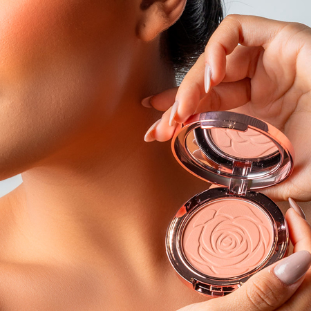 RUBOR EN POLVO CORAL