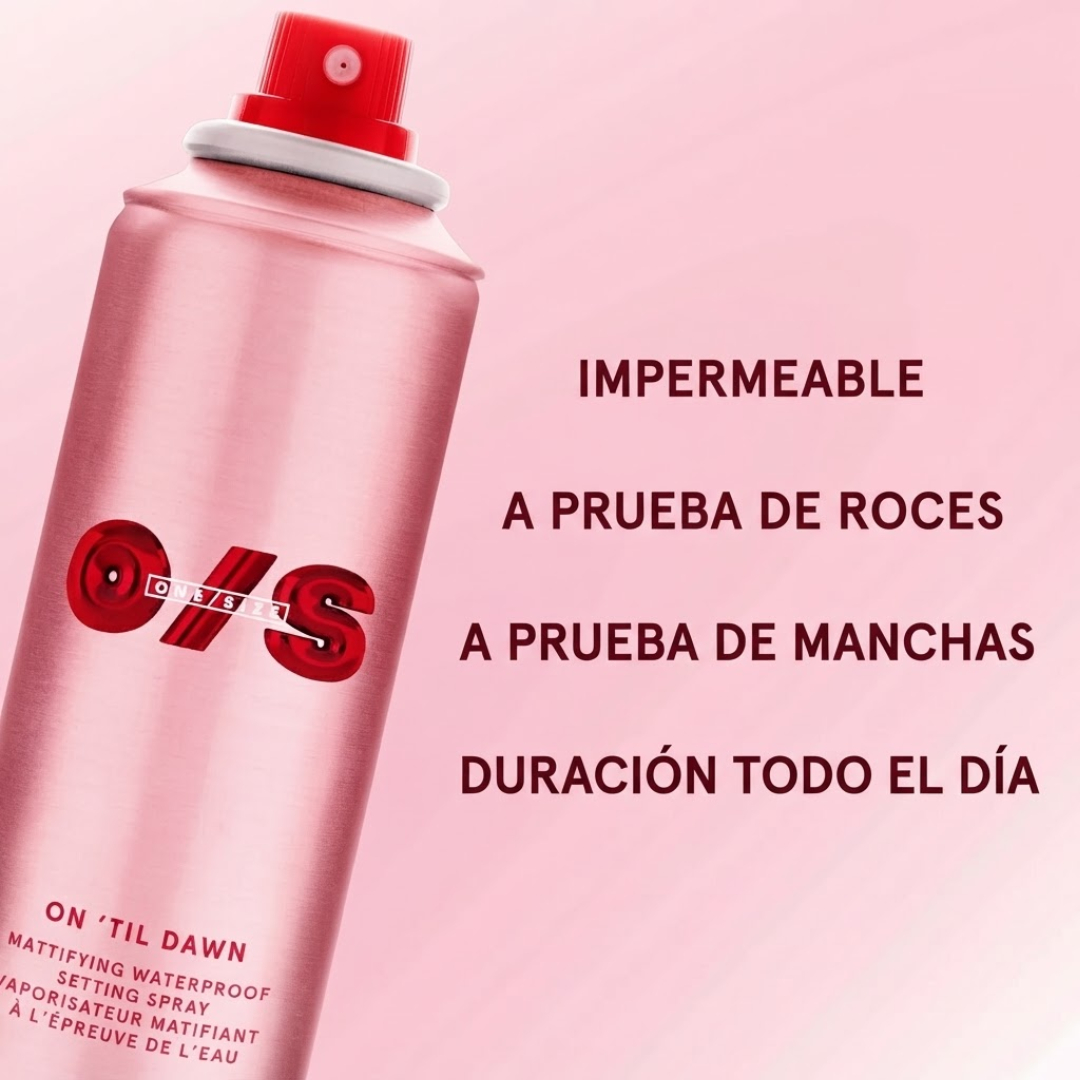 One/Size On ’Til Dawn Mattifying Waterproof Setting Spray - Imagen 2