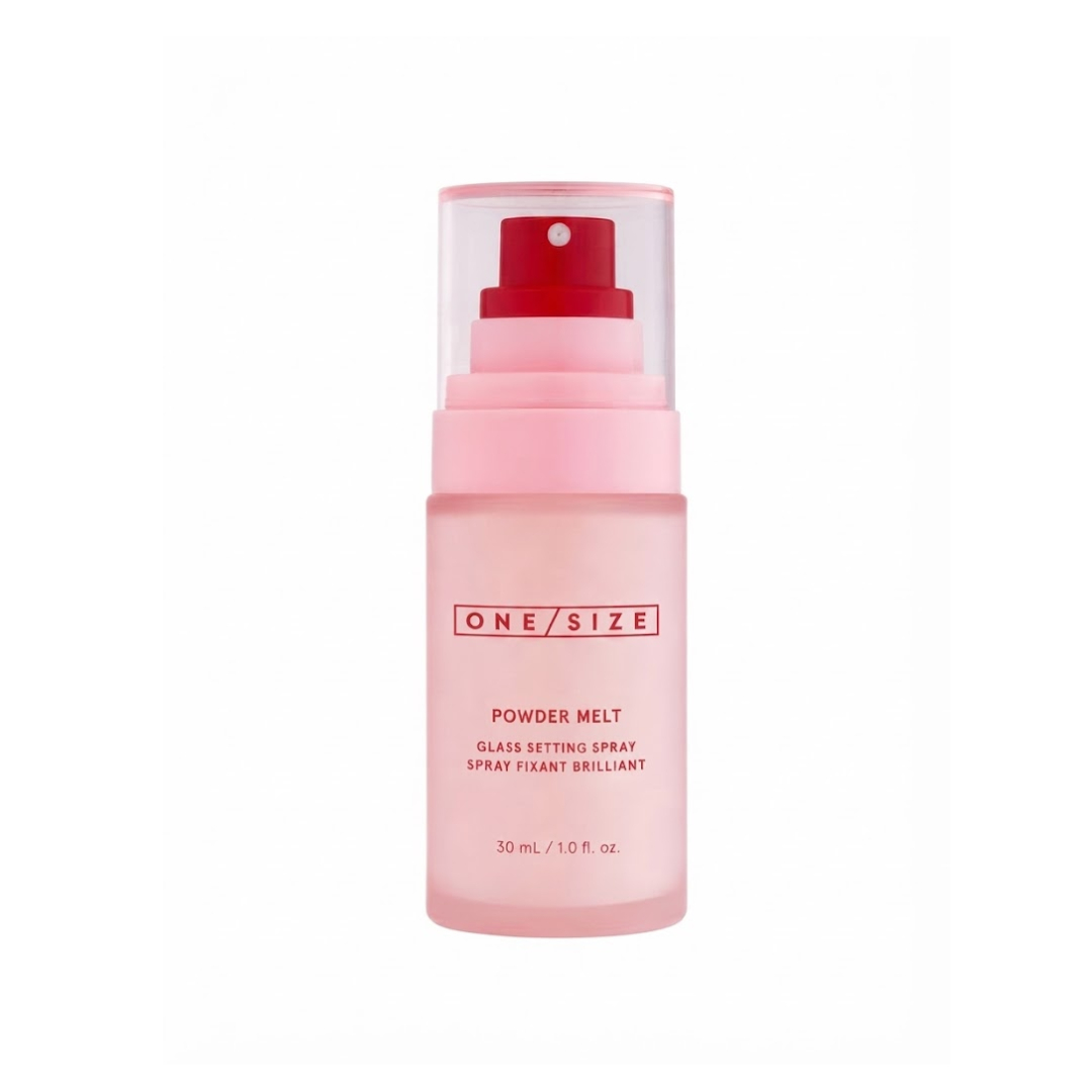 One/Size Powder Melt Glass Setting Spray