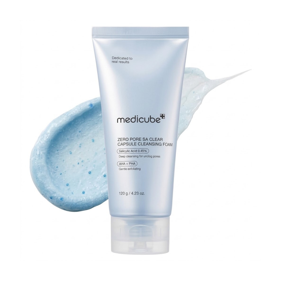 Medicube Zero Pore SA Clear Capsule Cleansing Foam