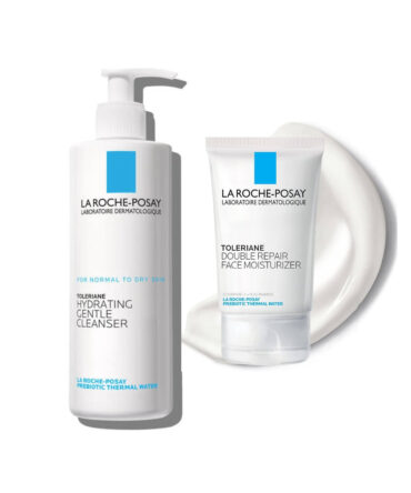 La Roche-Posay - Toleriane Hydrating Gentle Cleanser & Double Repair Face Moisturizer Set