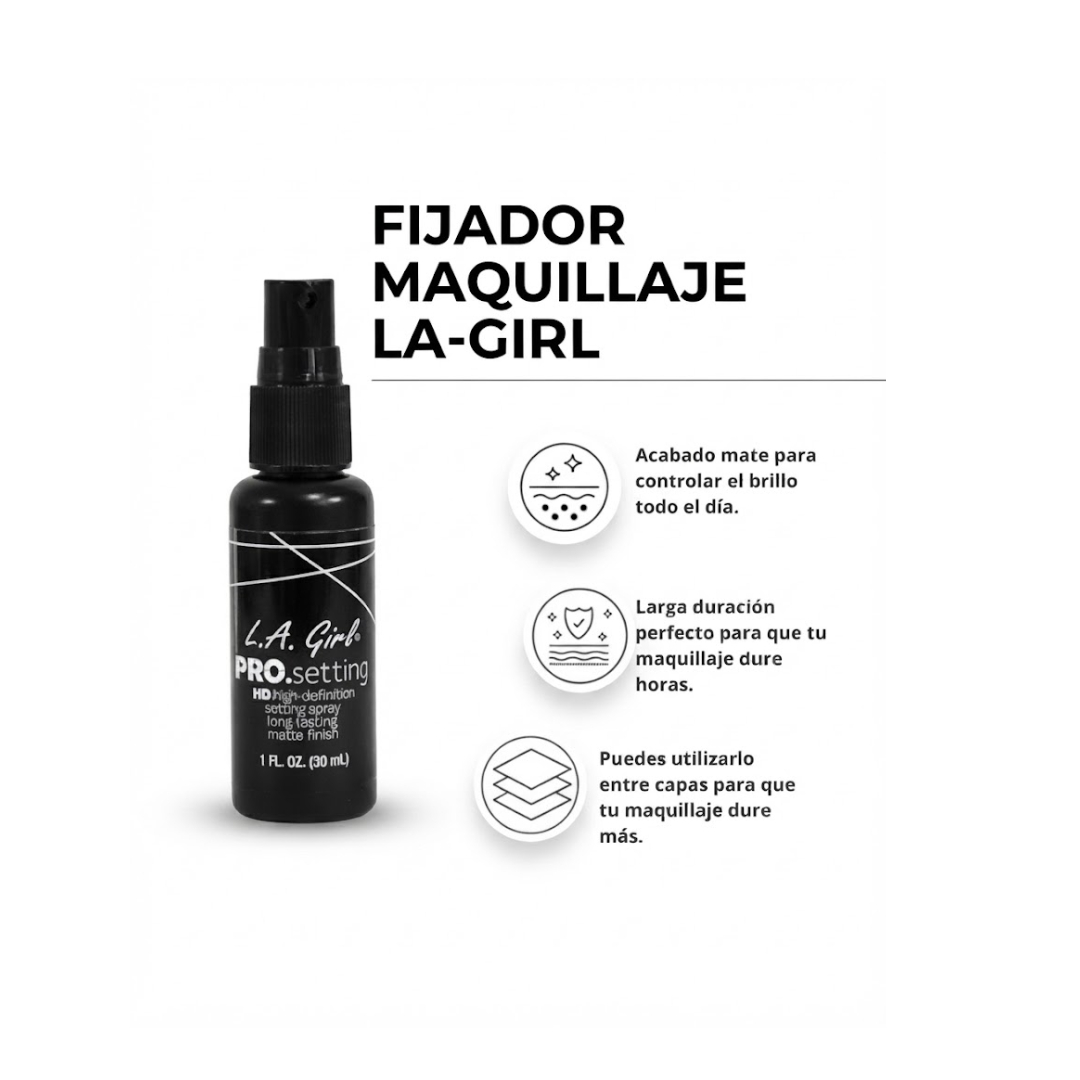L.A. Girl PRO.Setting HD High Definition Setting Spray - Imagen 2