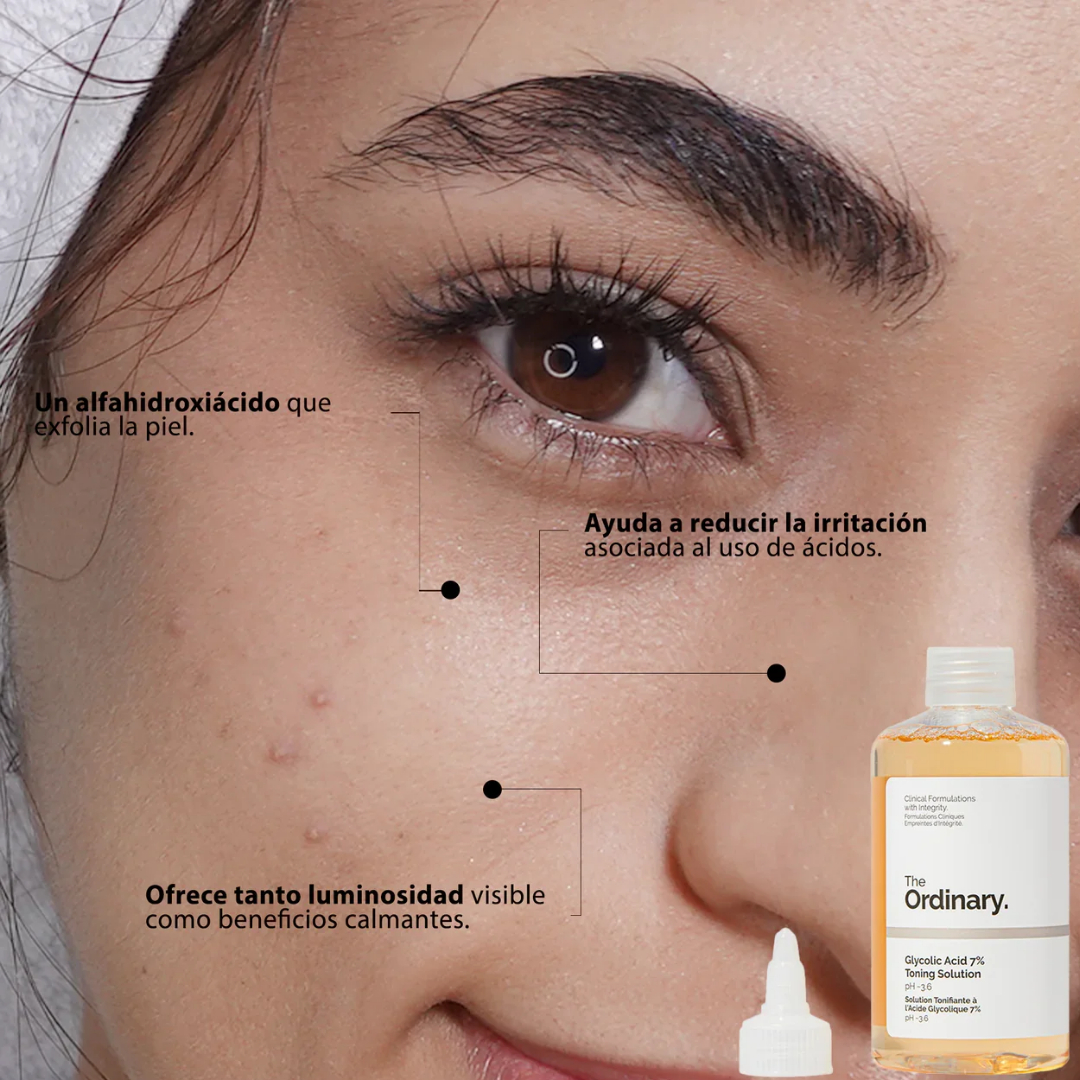 The Ordinary - Glycolic Acid 7% Exfoliating Toner - Imagen 2
